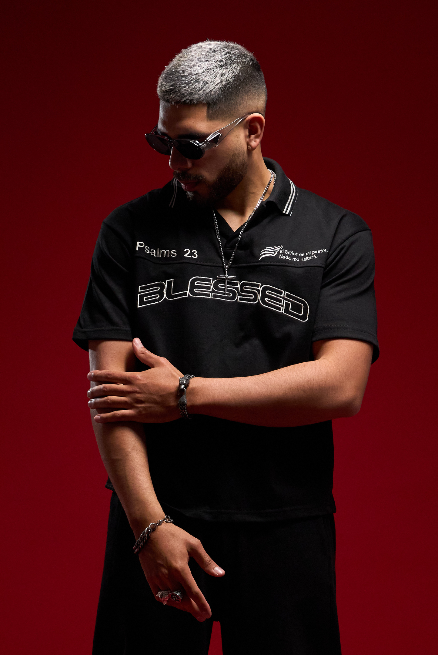 CAMISERO BLESSED 23 BLACK