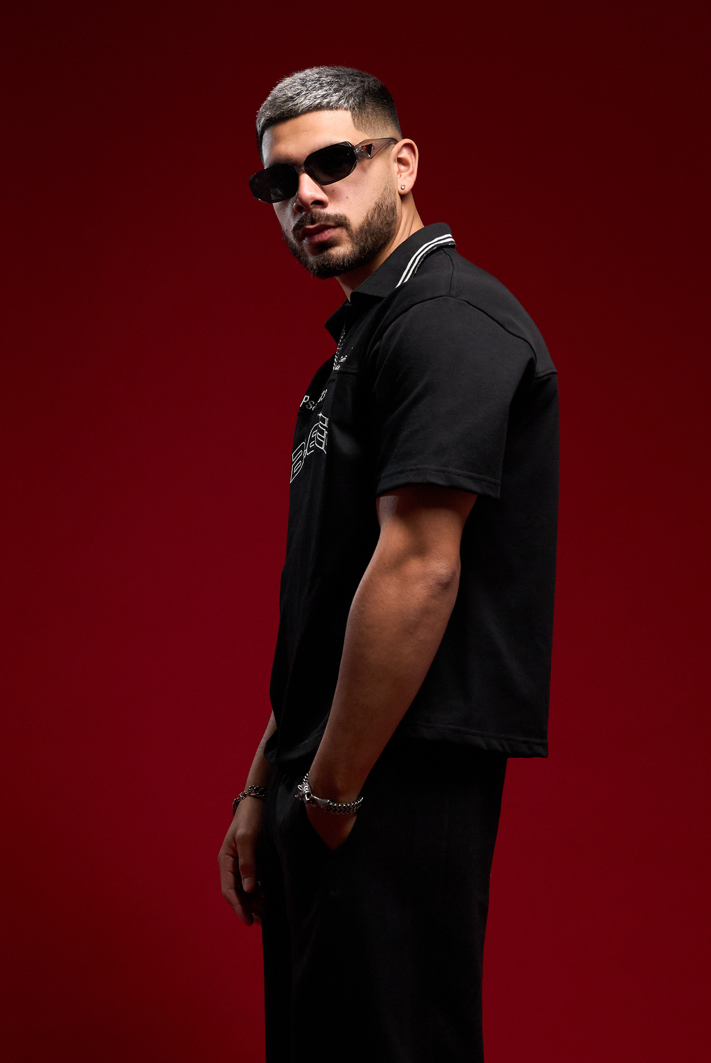 CAMISERO BLESSED 23 BLACK