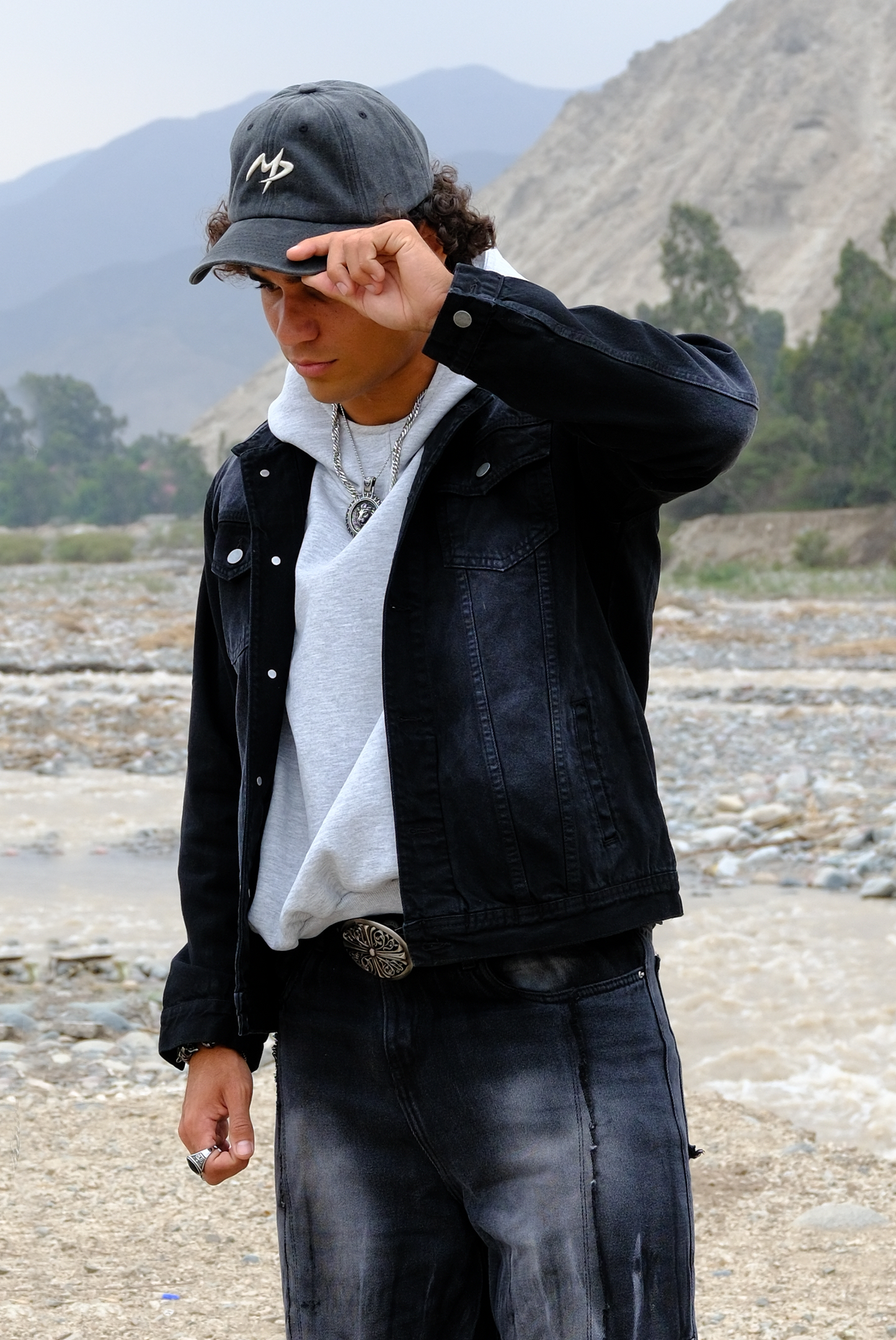 JACKET DENIM BLACK MP