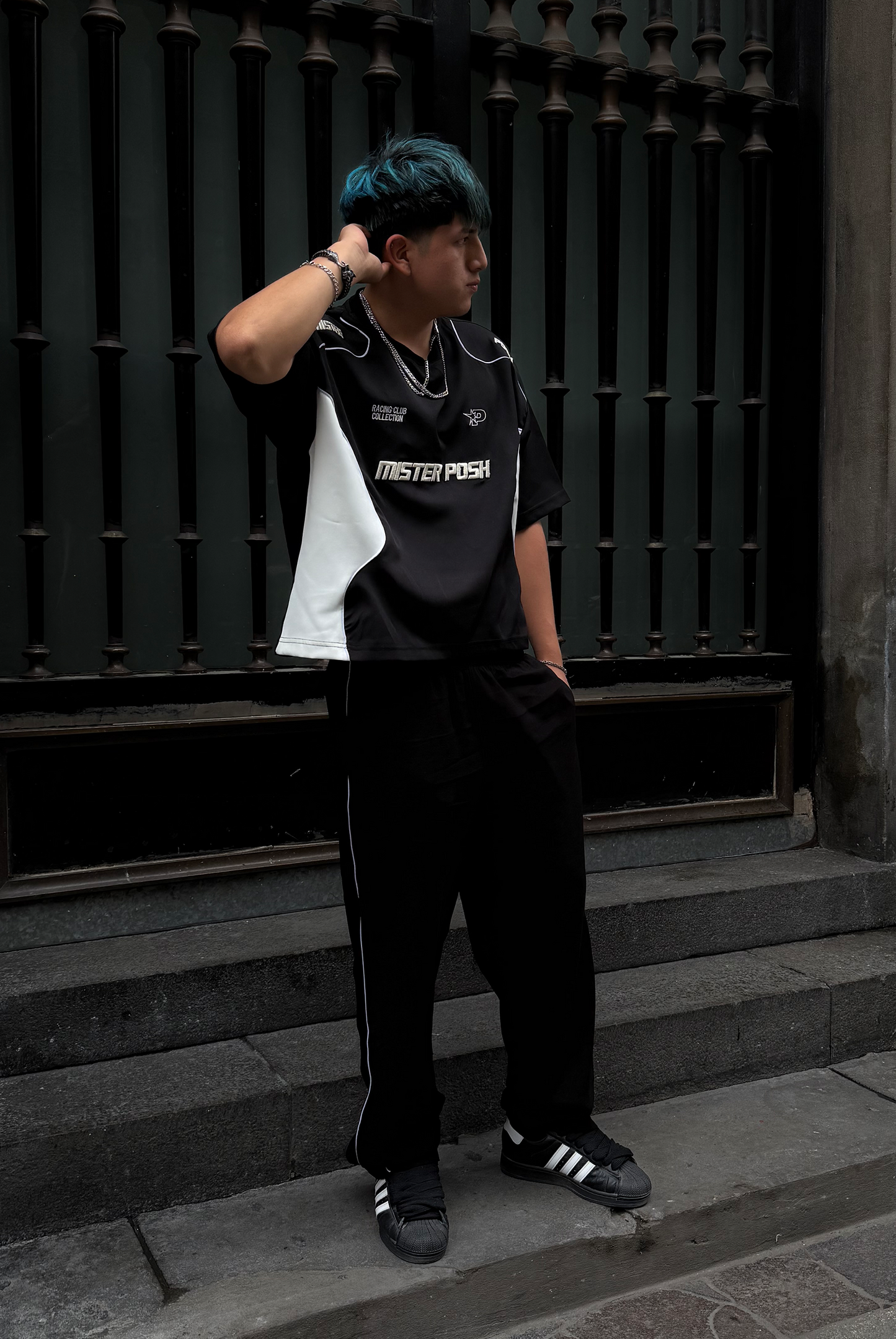 PANTS LINE SESGO BLACK