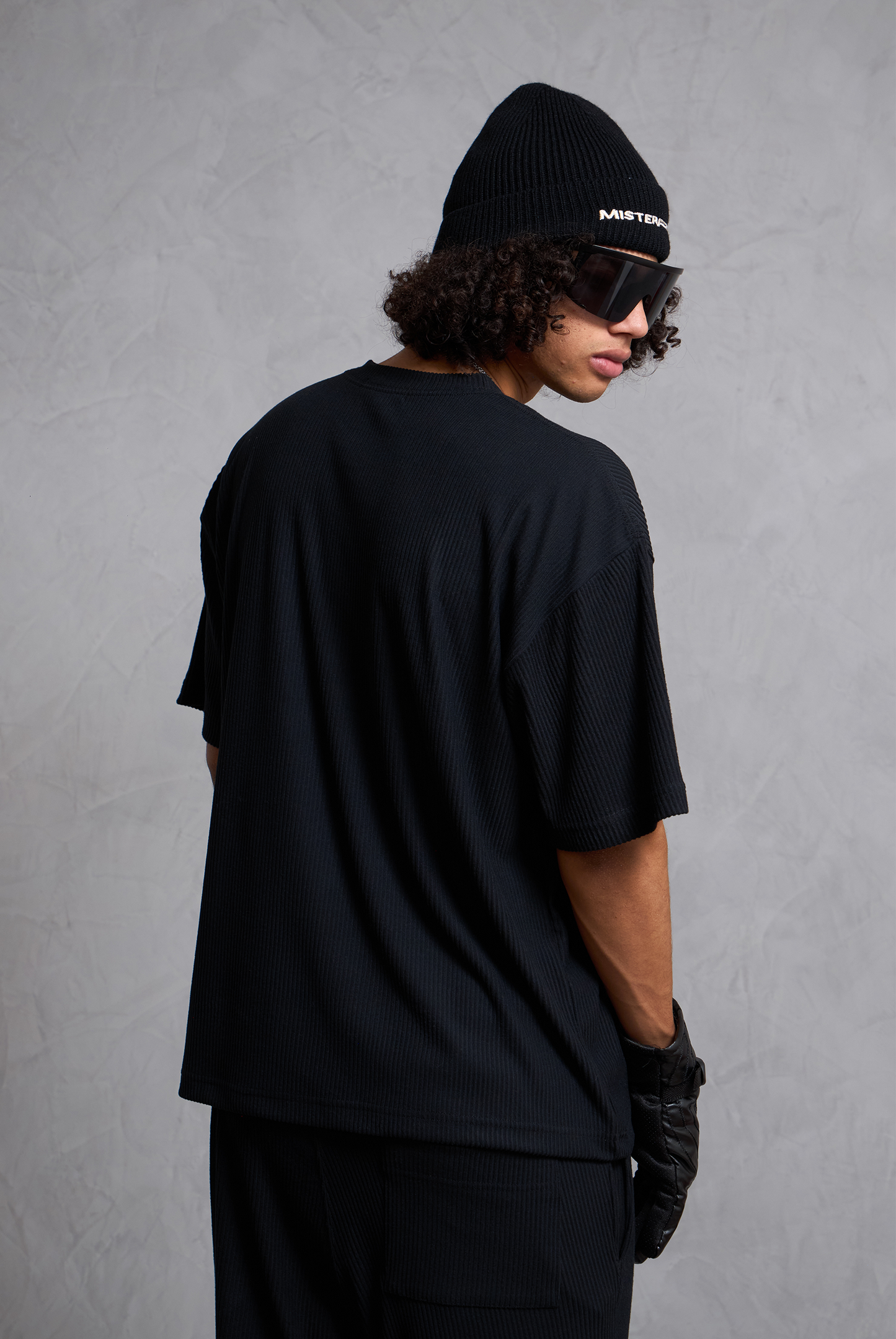 POLO RIB FELPA BLACK