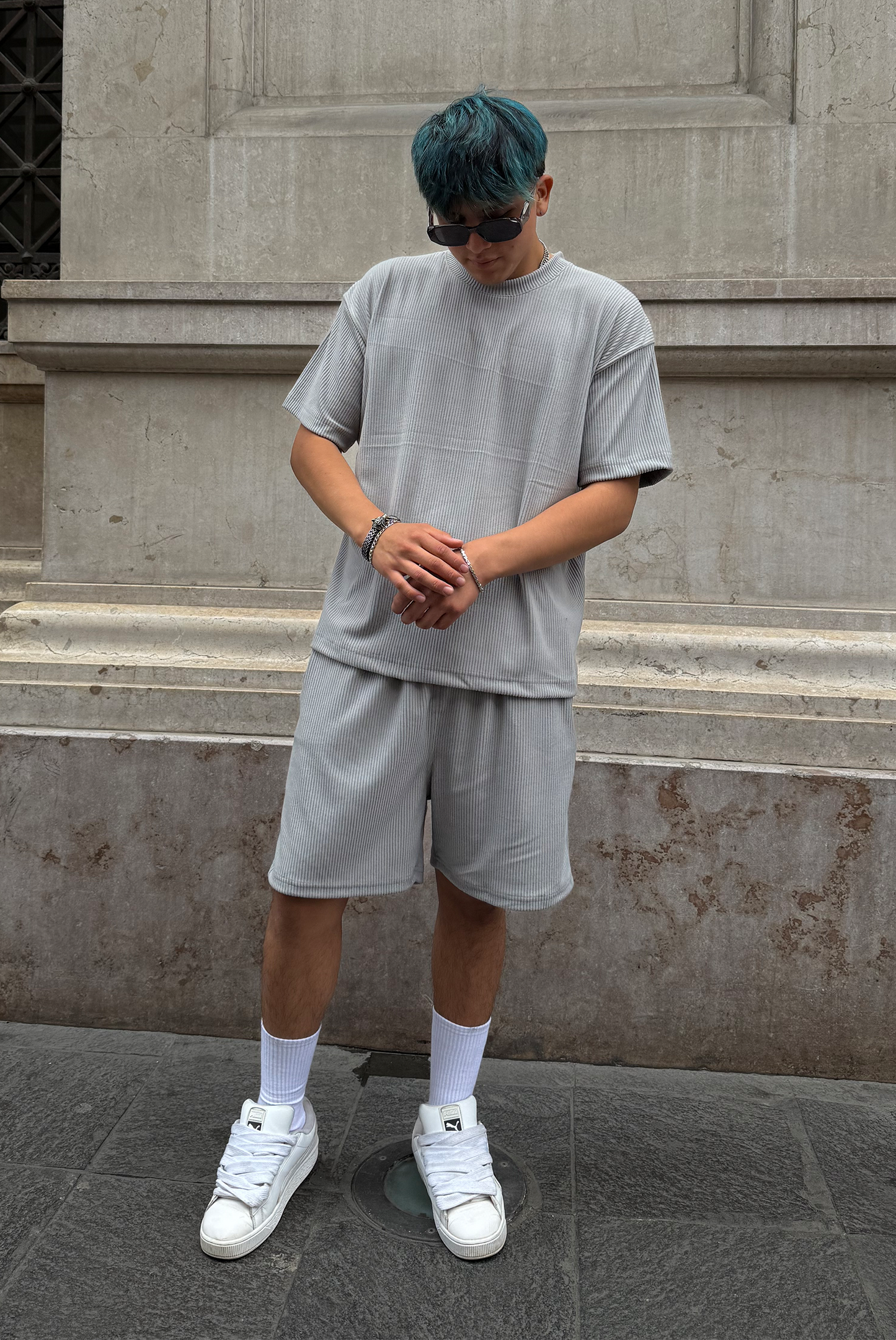 POLO RESSE GRIS