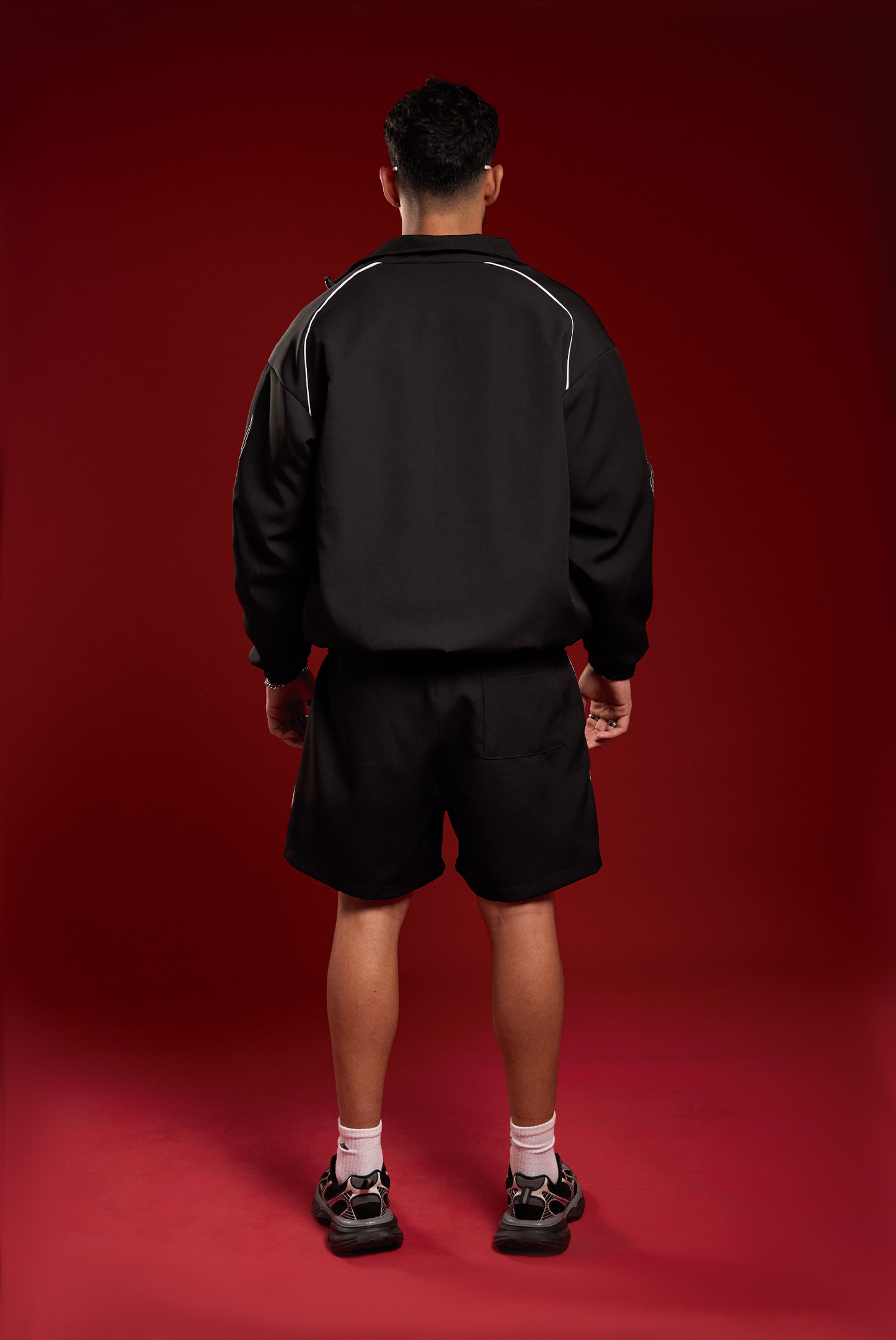 SHORT JEYSA LINEAL BLACK