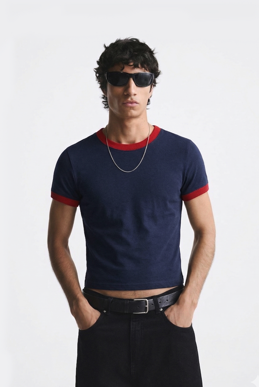 BABY TEE COLORS AZUL