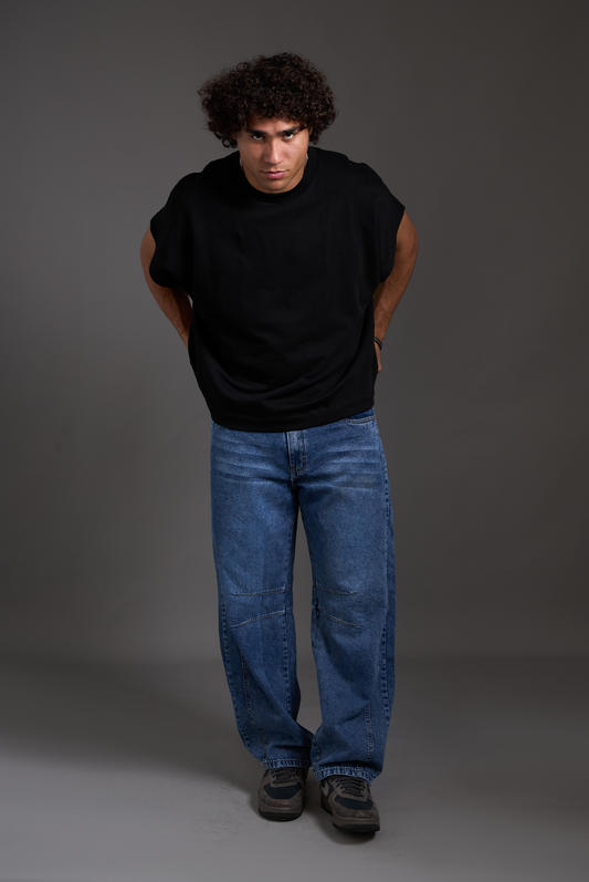 BALLON JEANS BLUE