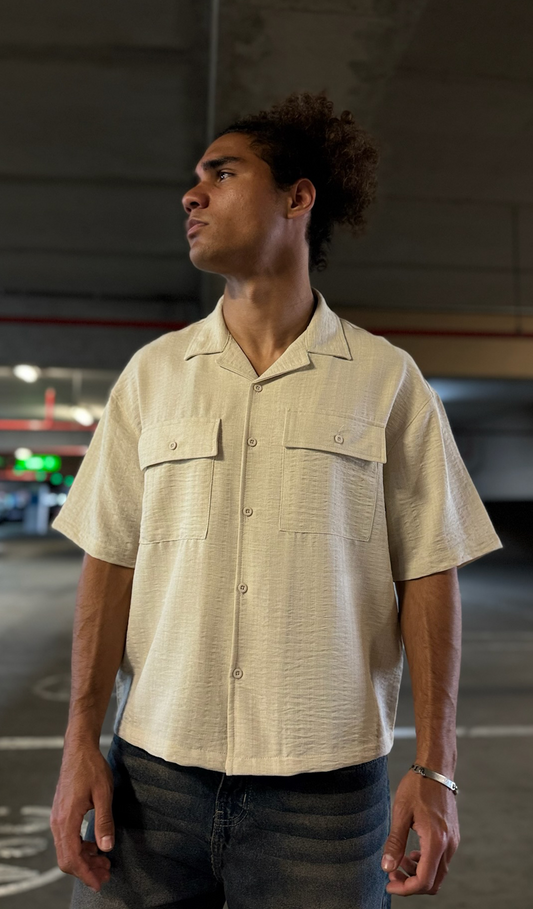 CAMISA CARGO BOXI BEIGE