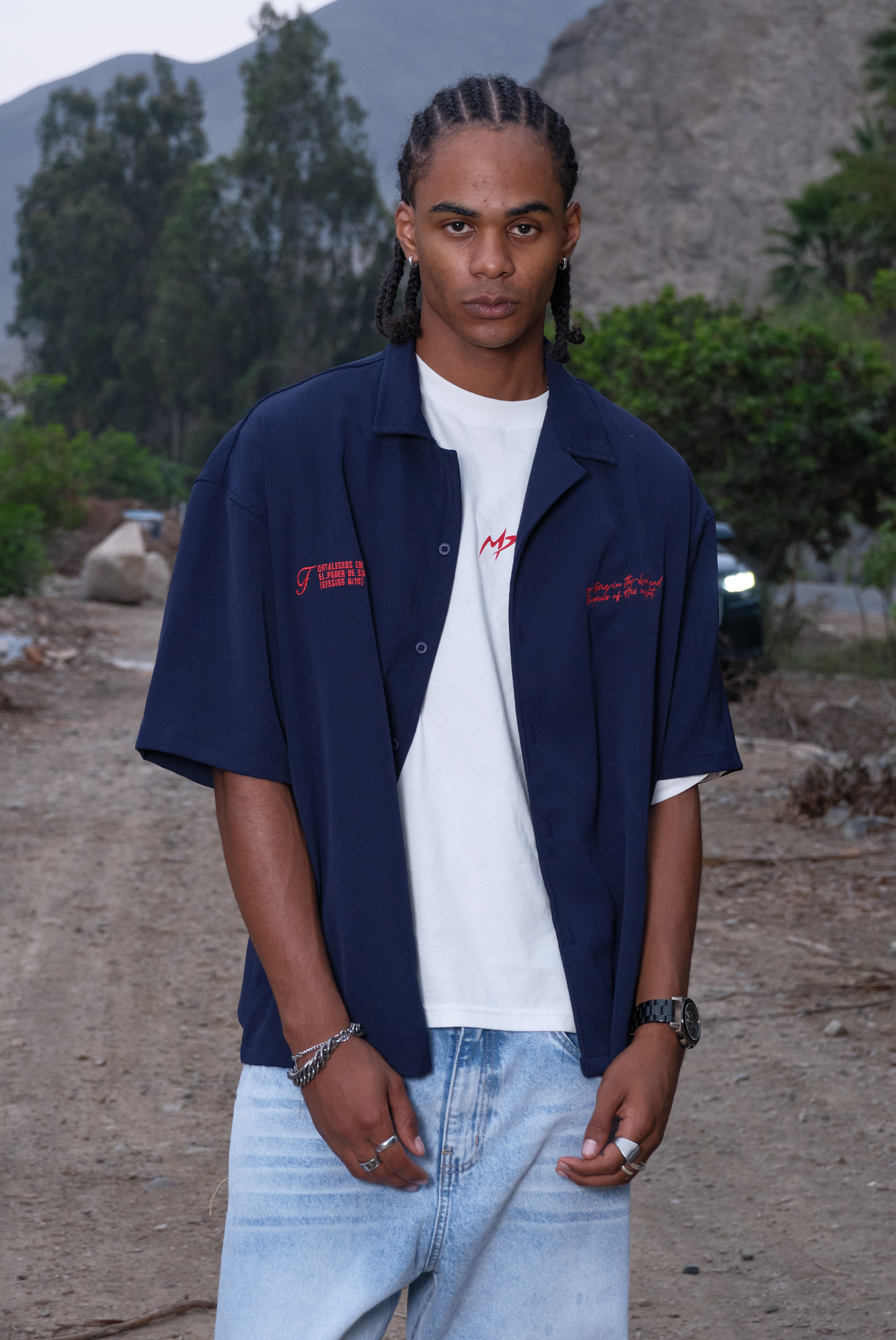 CAMISA FORTALECE AZUL