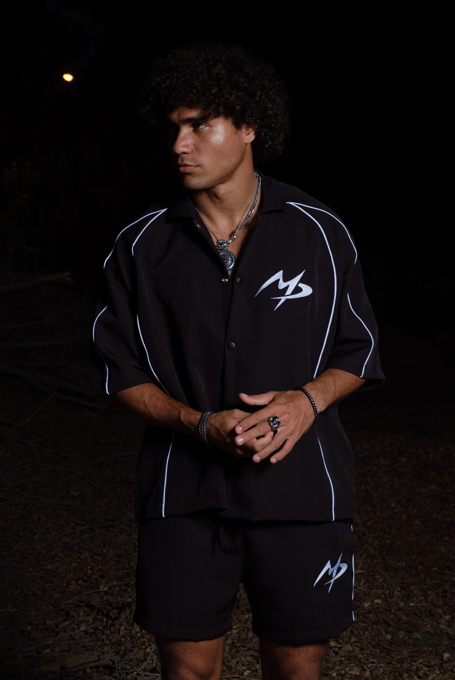 CAMISA MP LINEAL BLACK