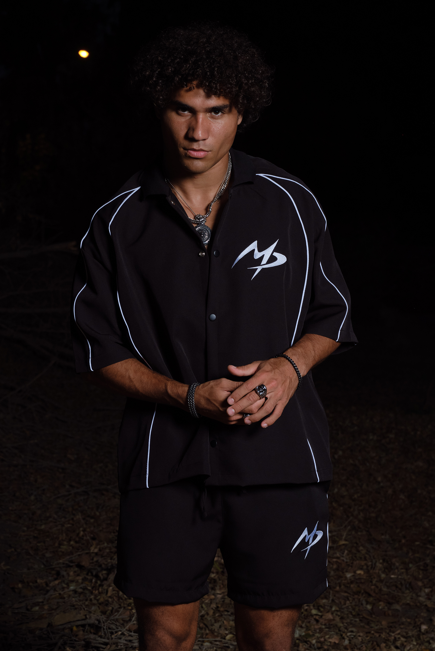 CAMISA MP LINEAL BLACK