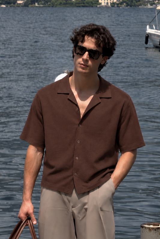 CAMISA ARUBA BROWN