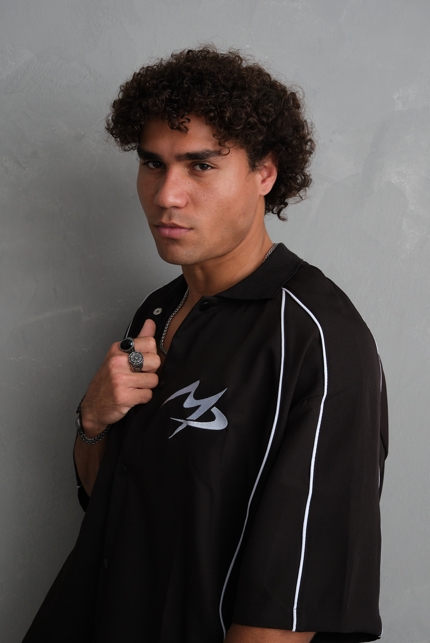 CAMISA MP LINEAL BLACK