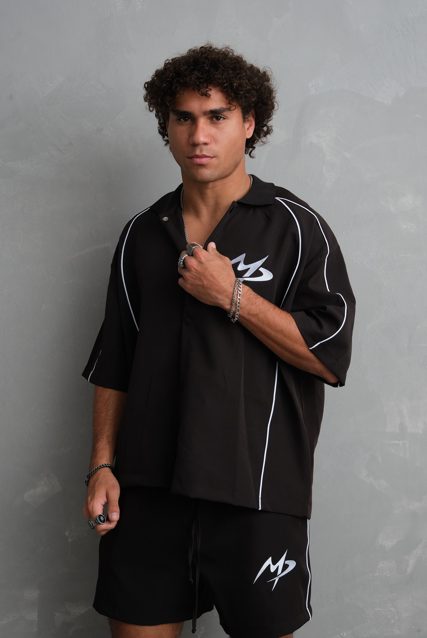 CAMISA MP LINEAL BLACK