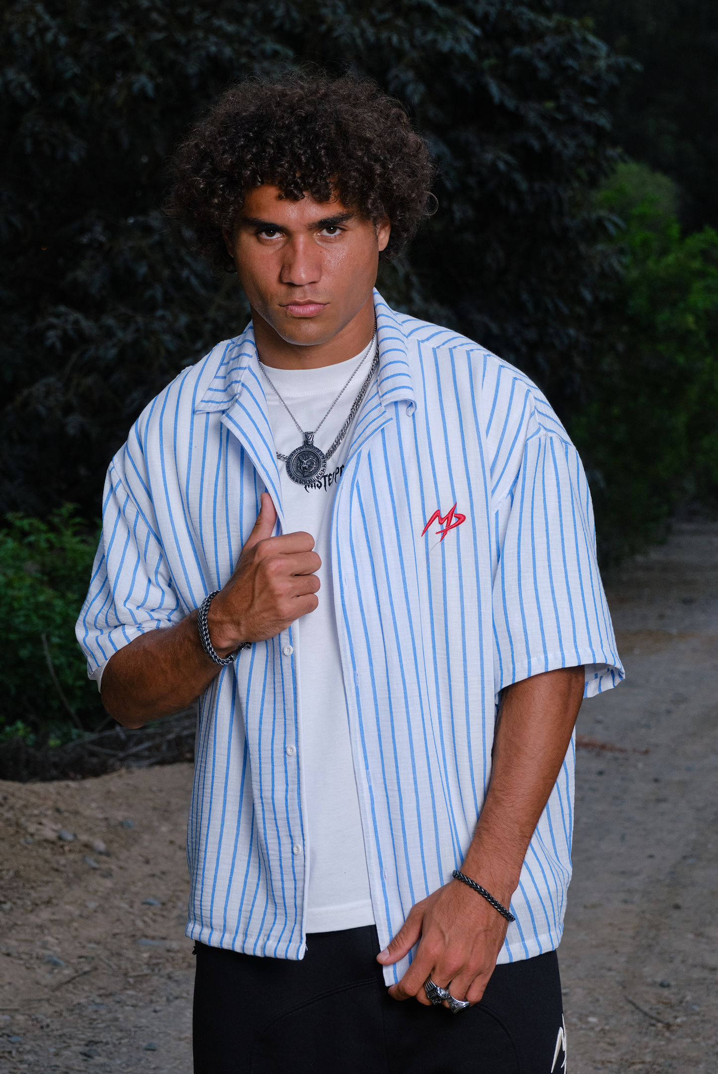 CAMISA MP RAYAS BLUE