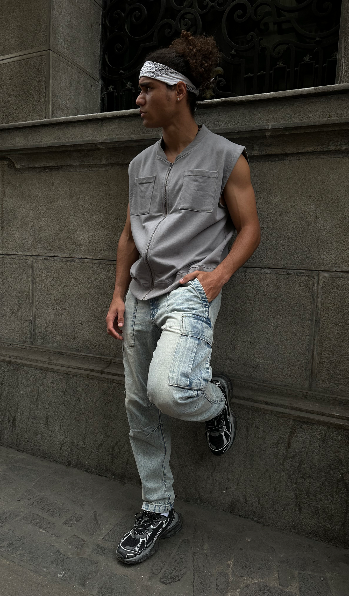 CARGO DENIM MR MAÍZ