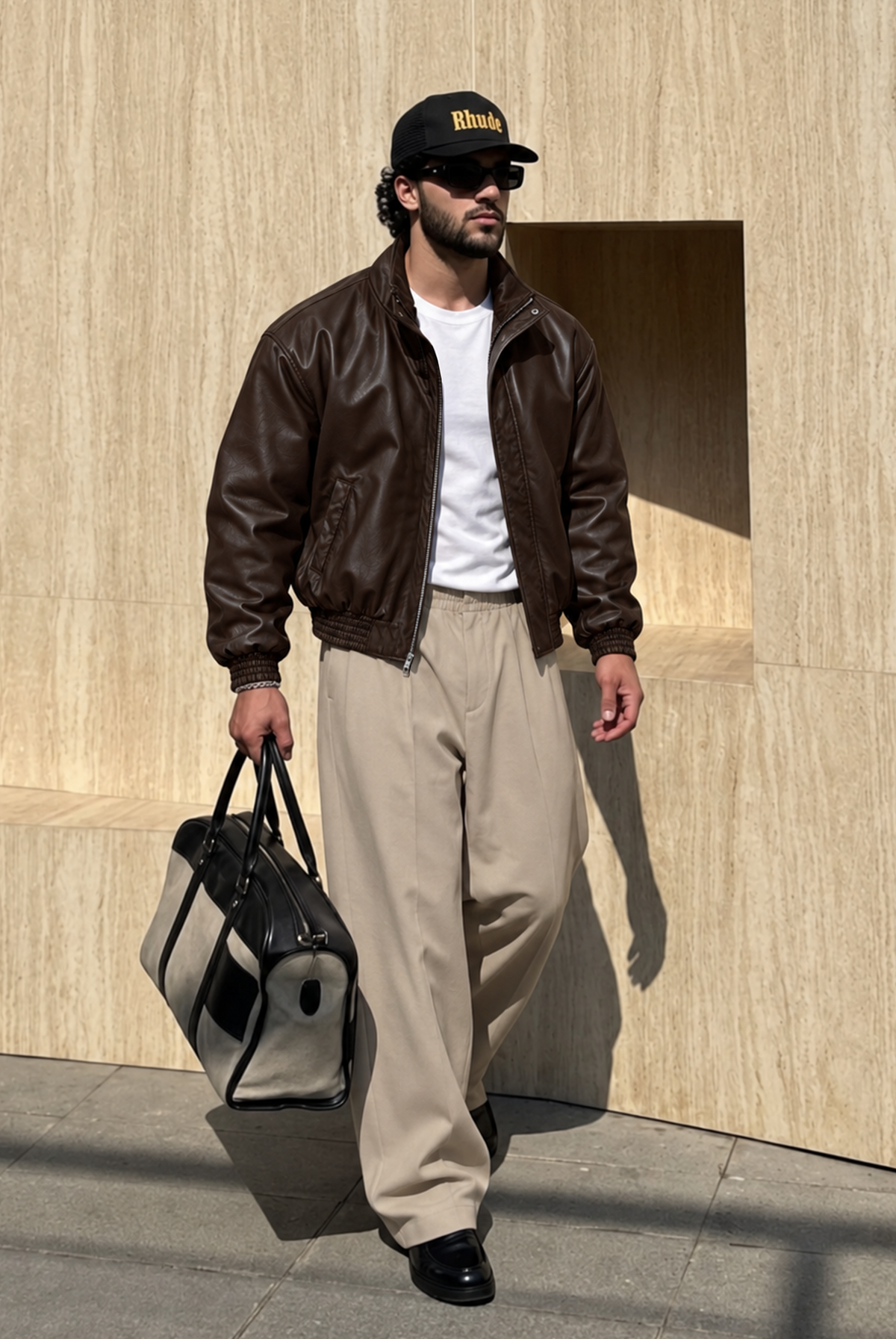 JACKET RETRO BROWN