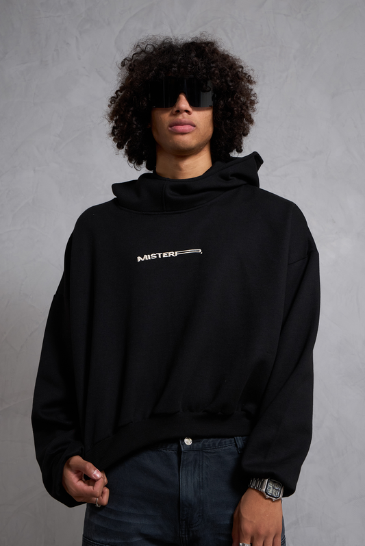 HODDIE ZERO BORDADO BLACK
