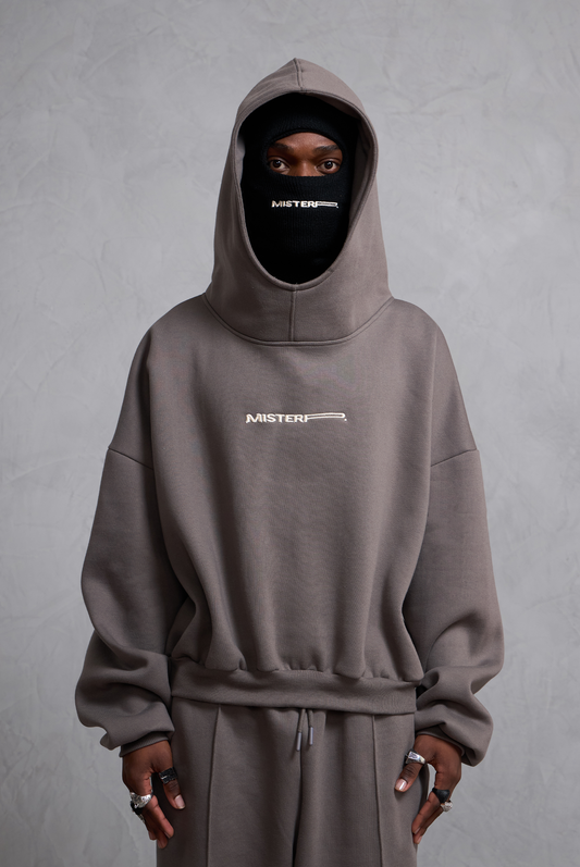 HODDIE ZERO BORDADO MELANGE