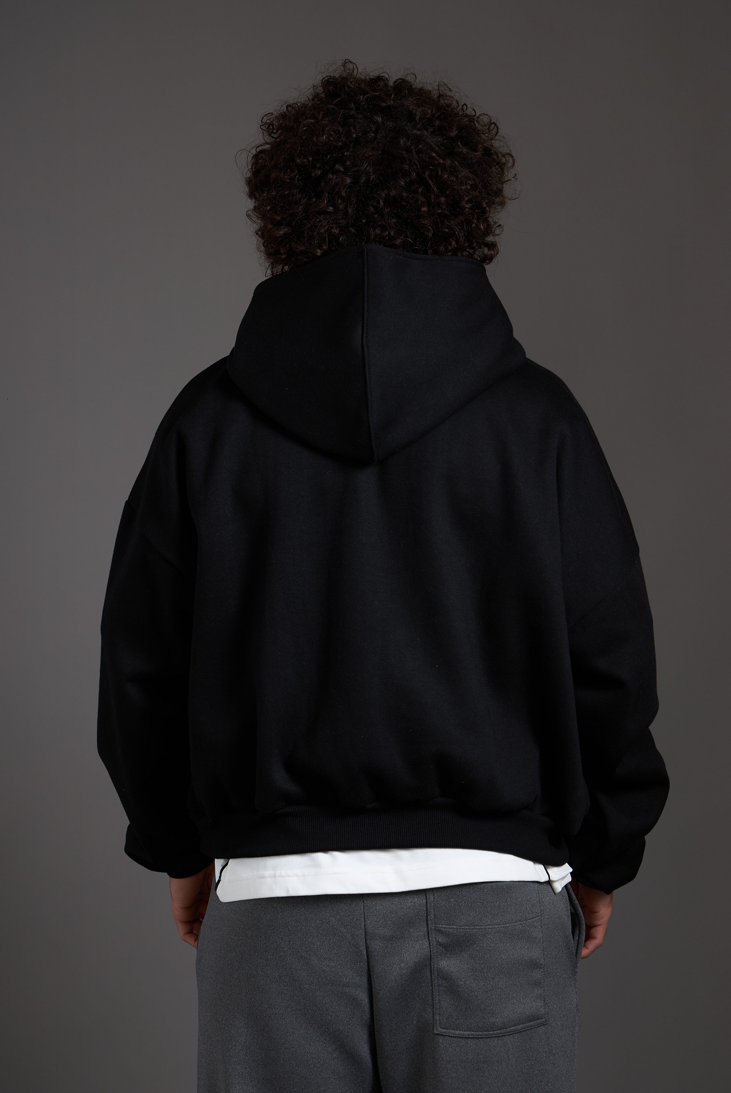 HOODIE ZERO FILP BLACK