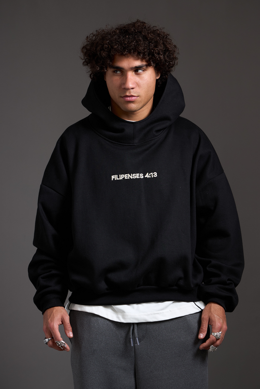 HOODIE ZERO FILP BLACK