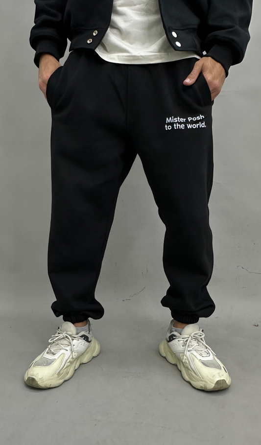 JOGGER THE WORLD PUÑO BLACK