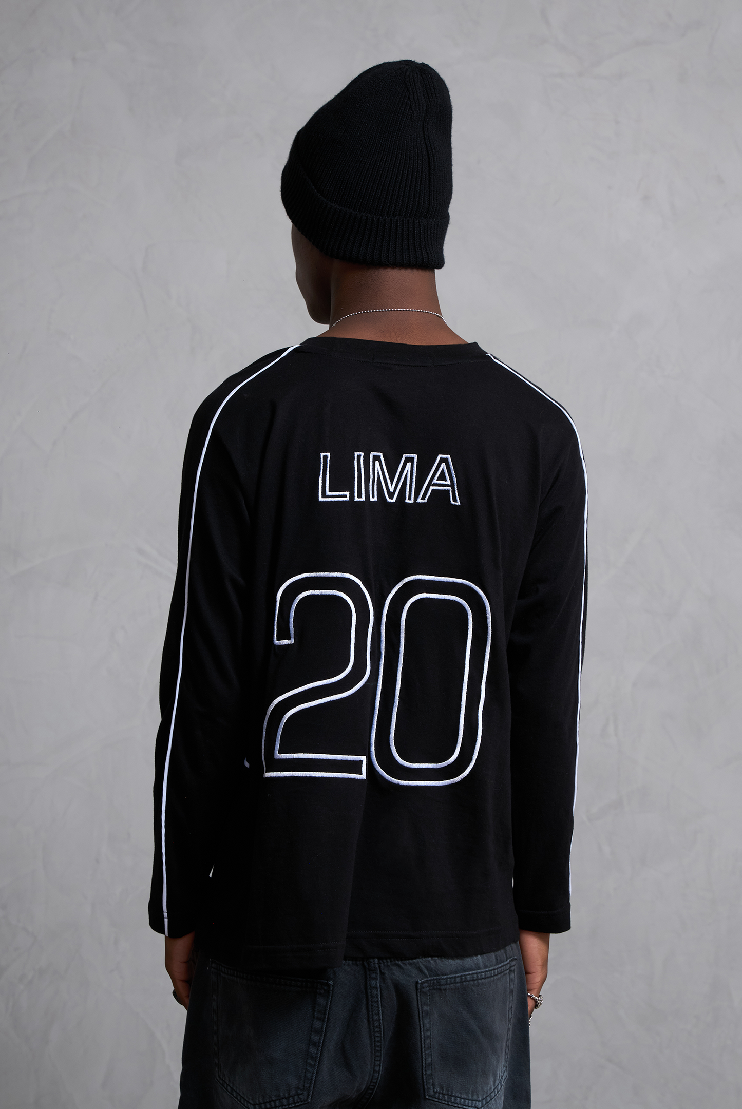 MANGA LARGA RACING BLACK