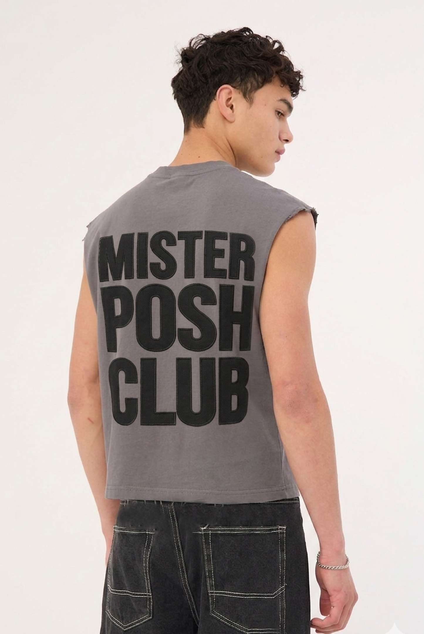 POLO M/C  GRIS MISTER POSH CLUB