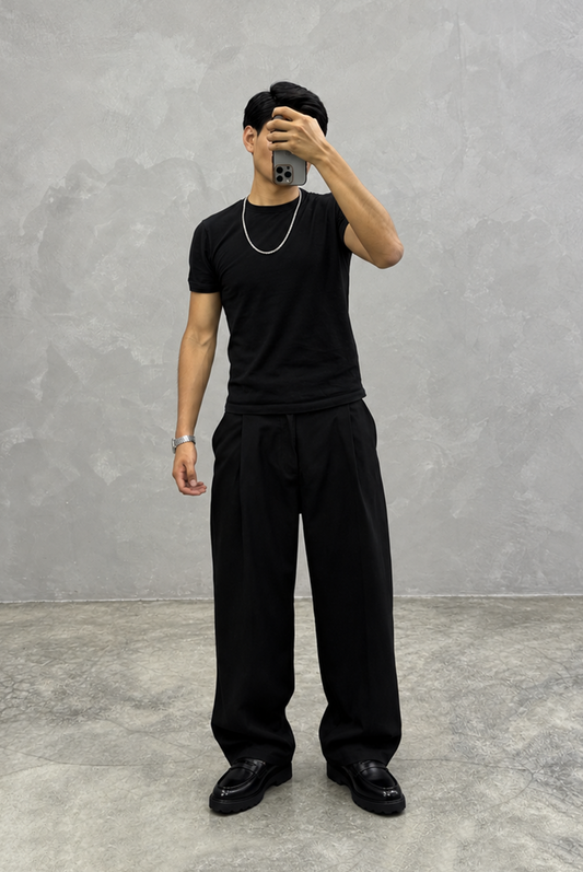PANTALON SASTRE GADOL BLACK