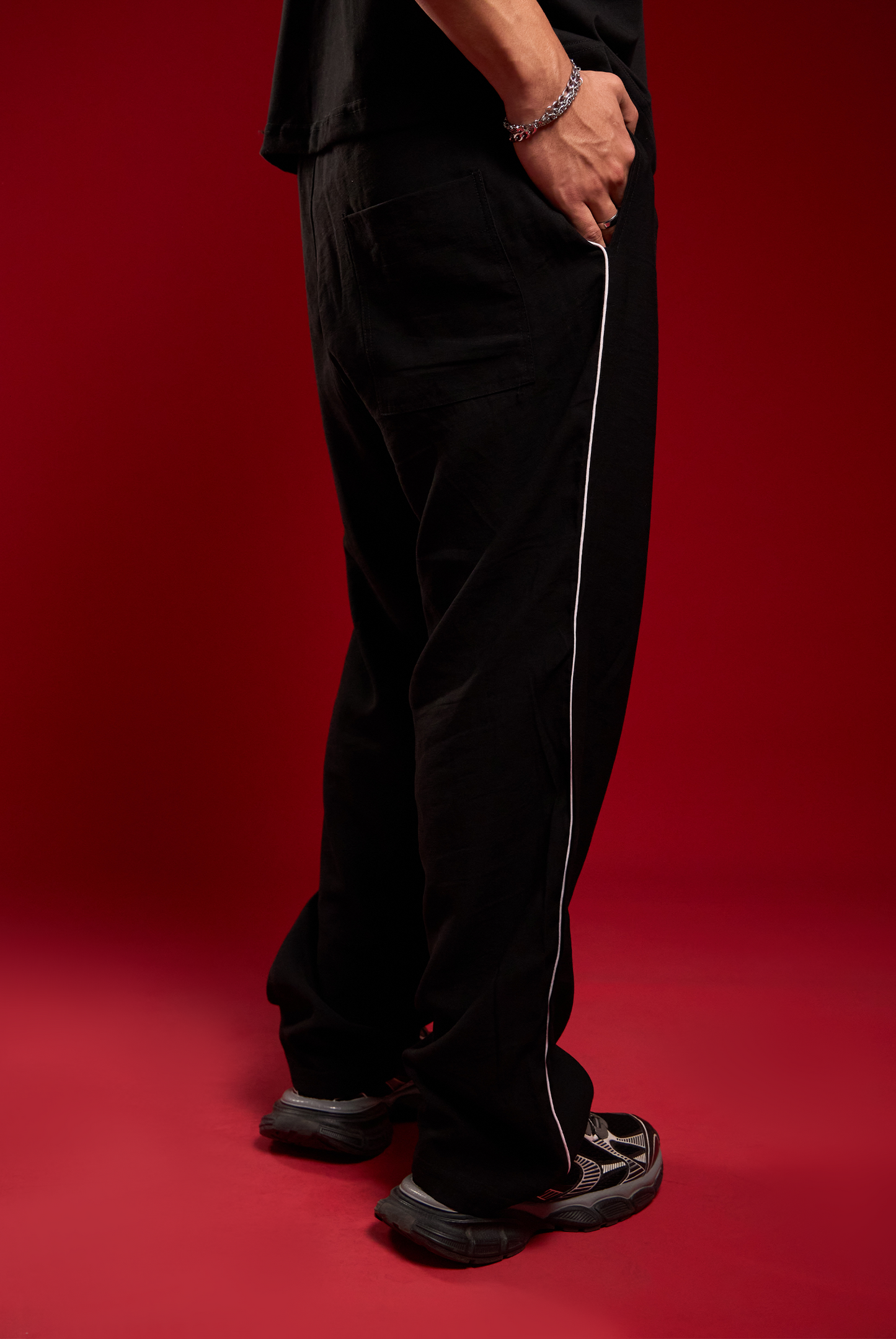 PANTS LINE SESGO BLACK