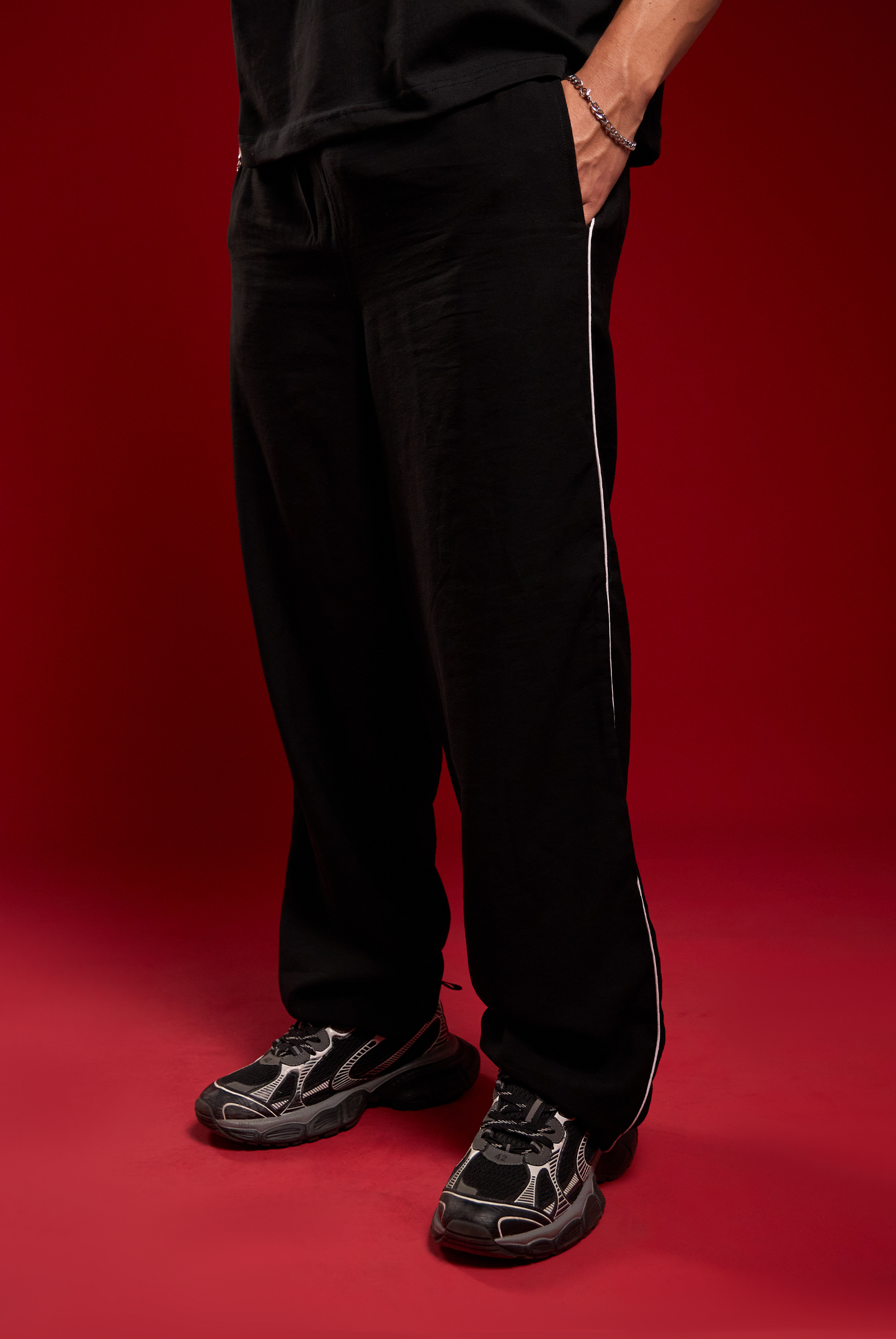 PANTS LINE SESGO BLACK