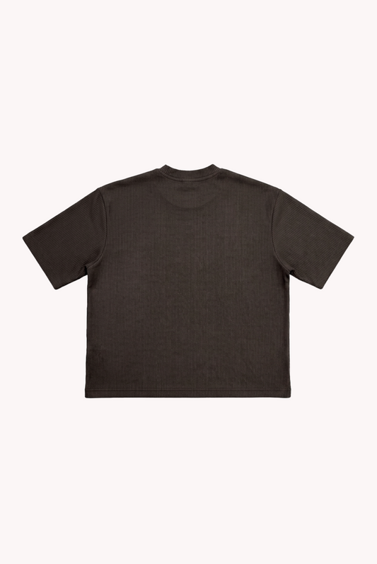 POLO ACANALADO OM BROWN
