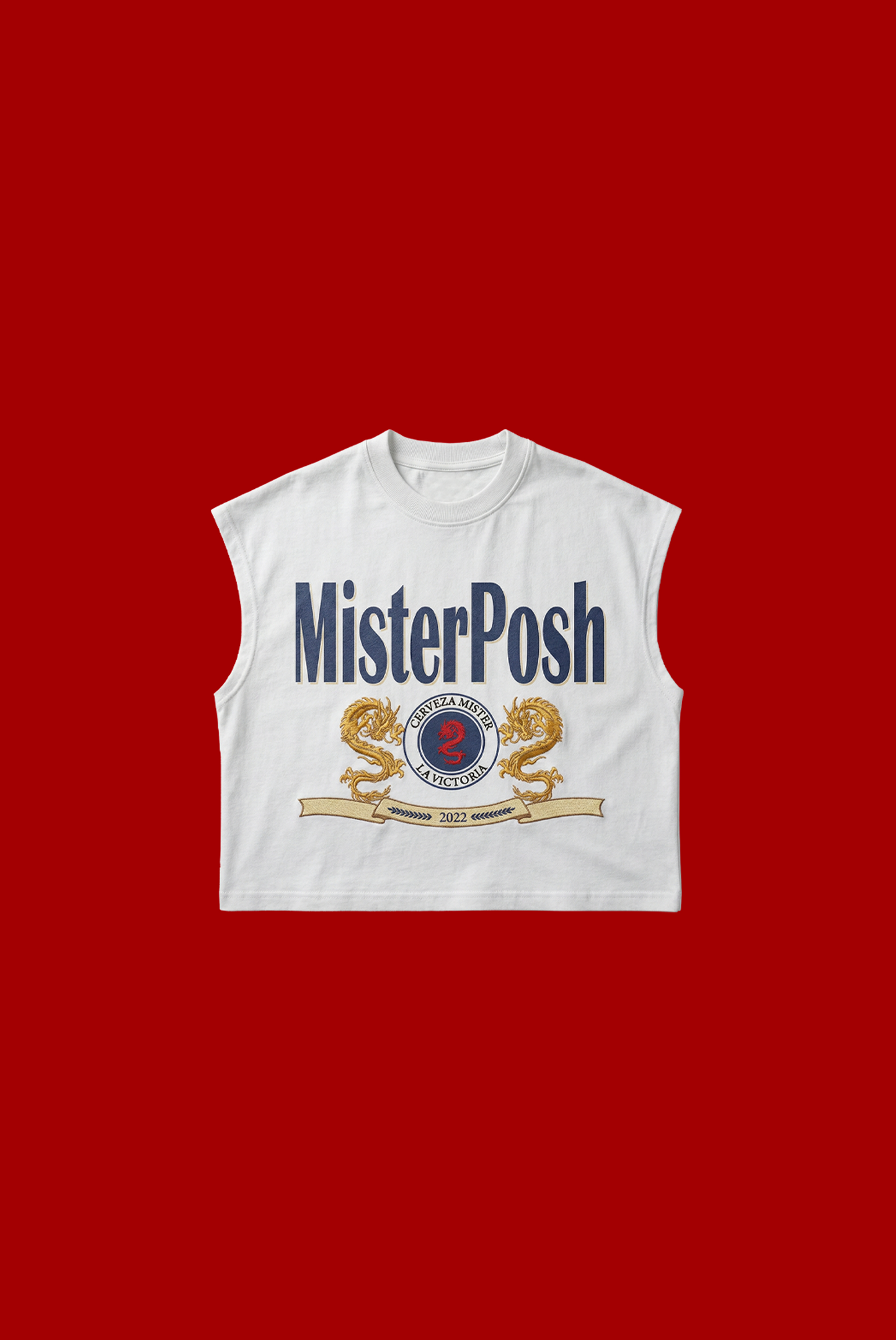 POLO CROP MP WHITE