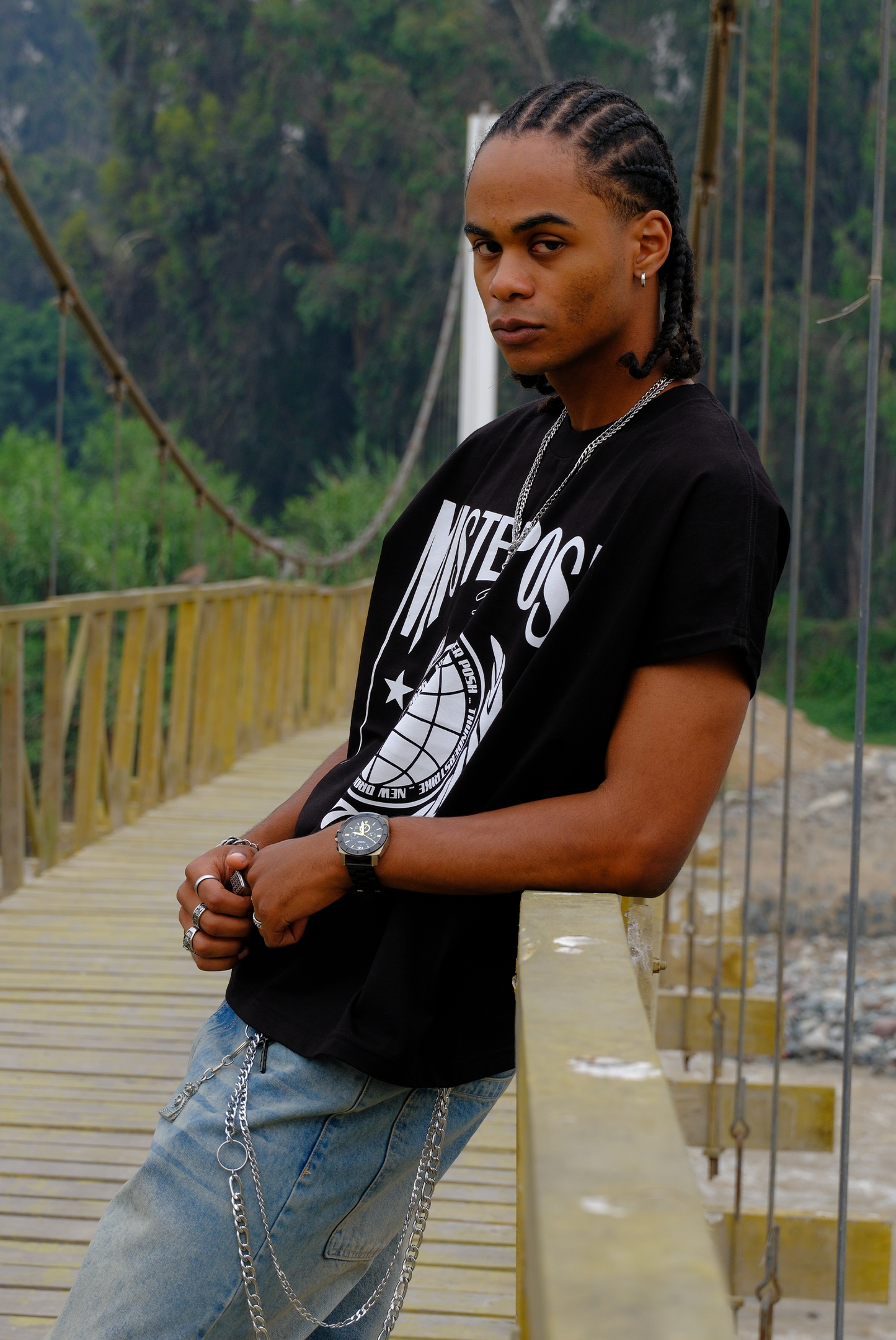 POLO CROP MP BLACK