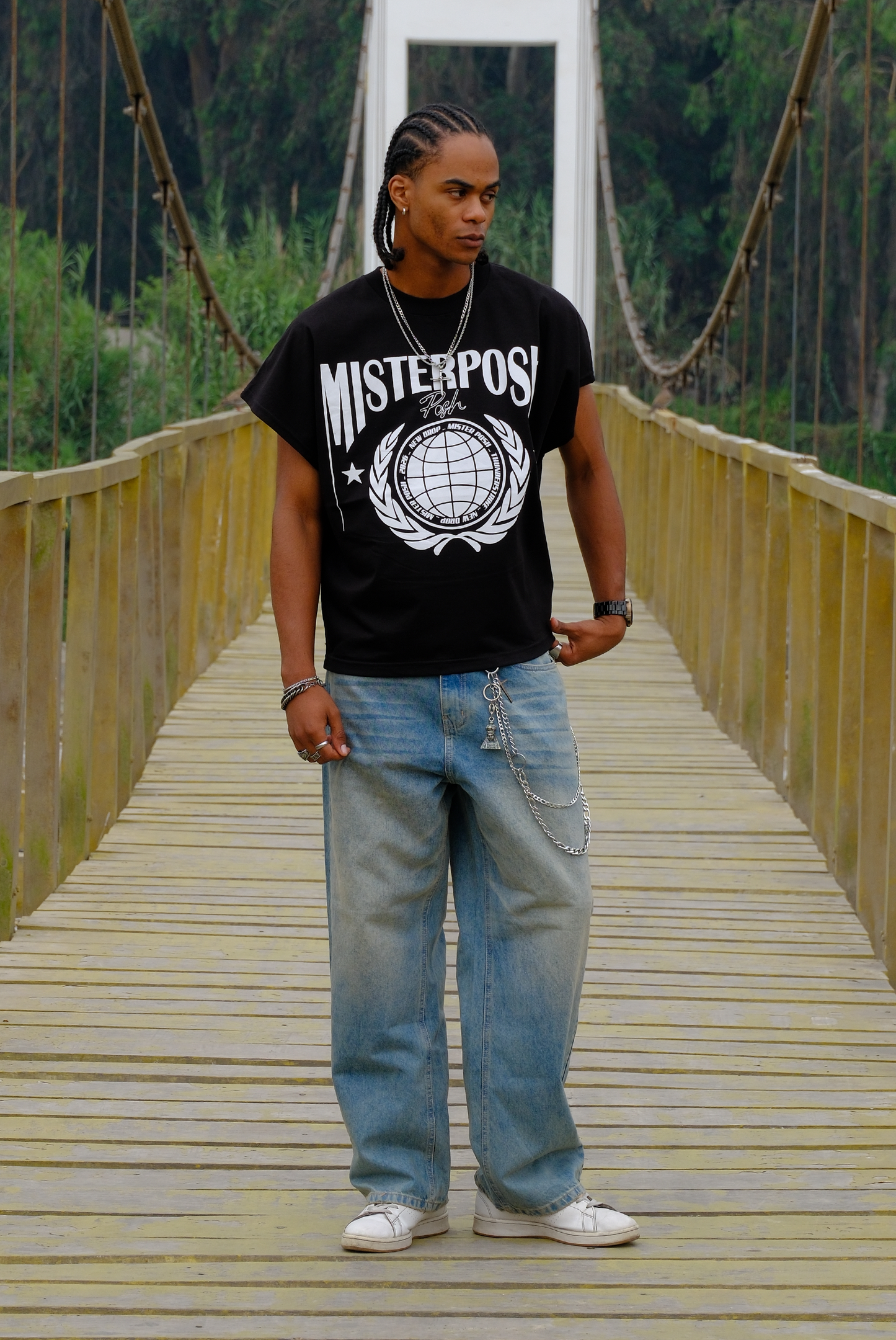 POLO CROP MP BLACK