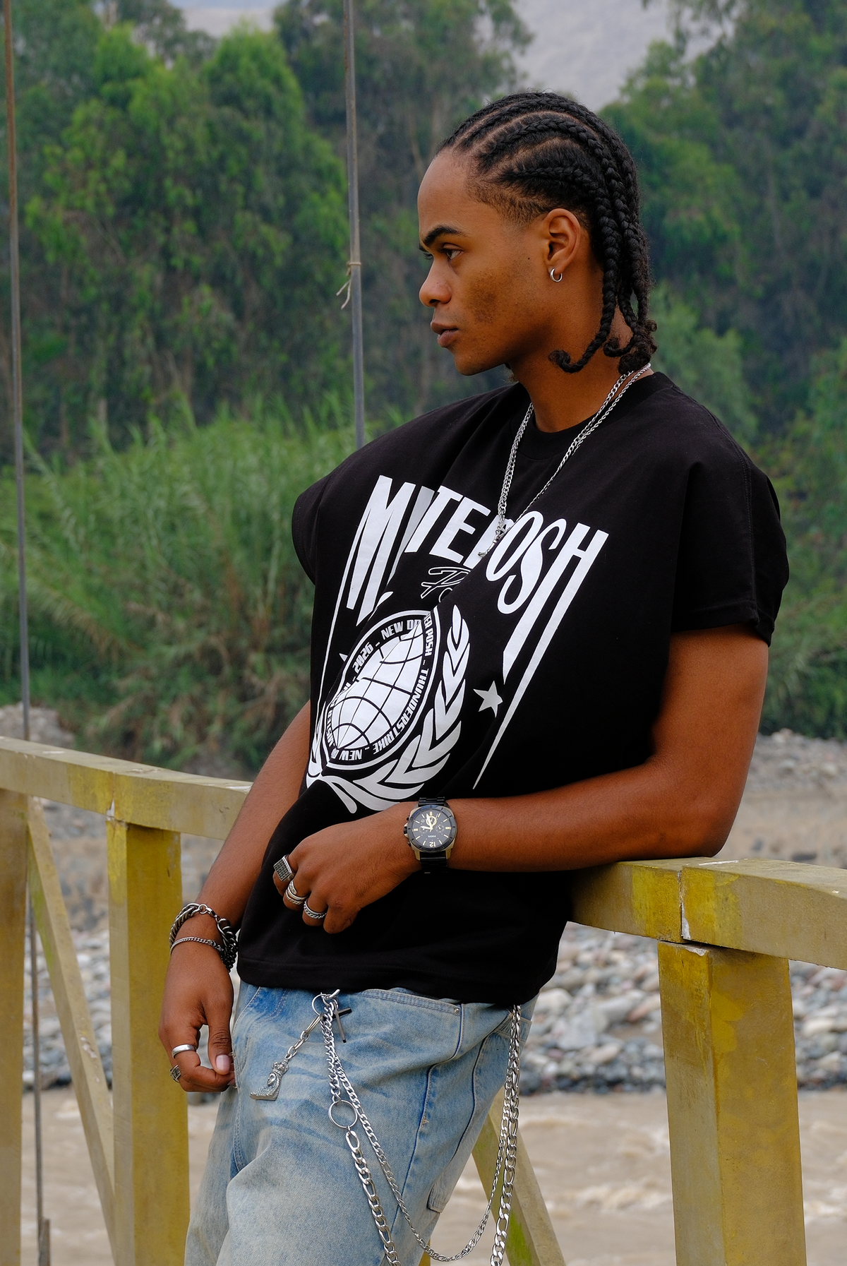 POLO CROP MP BLACK