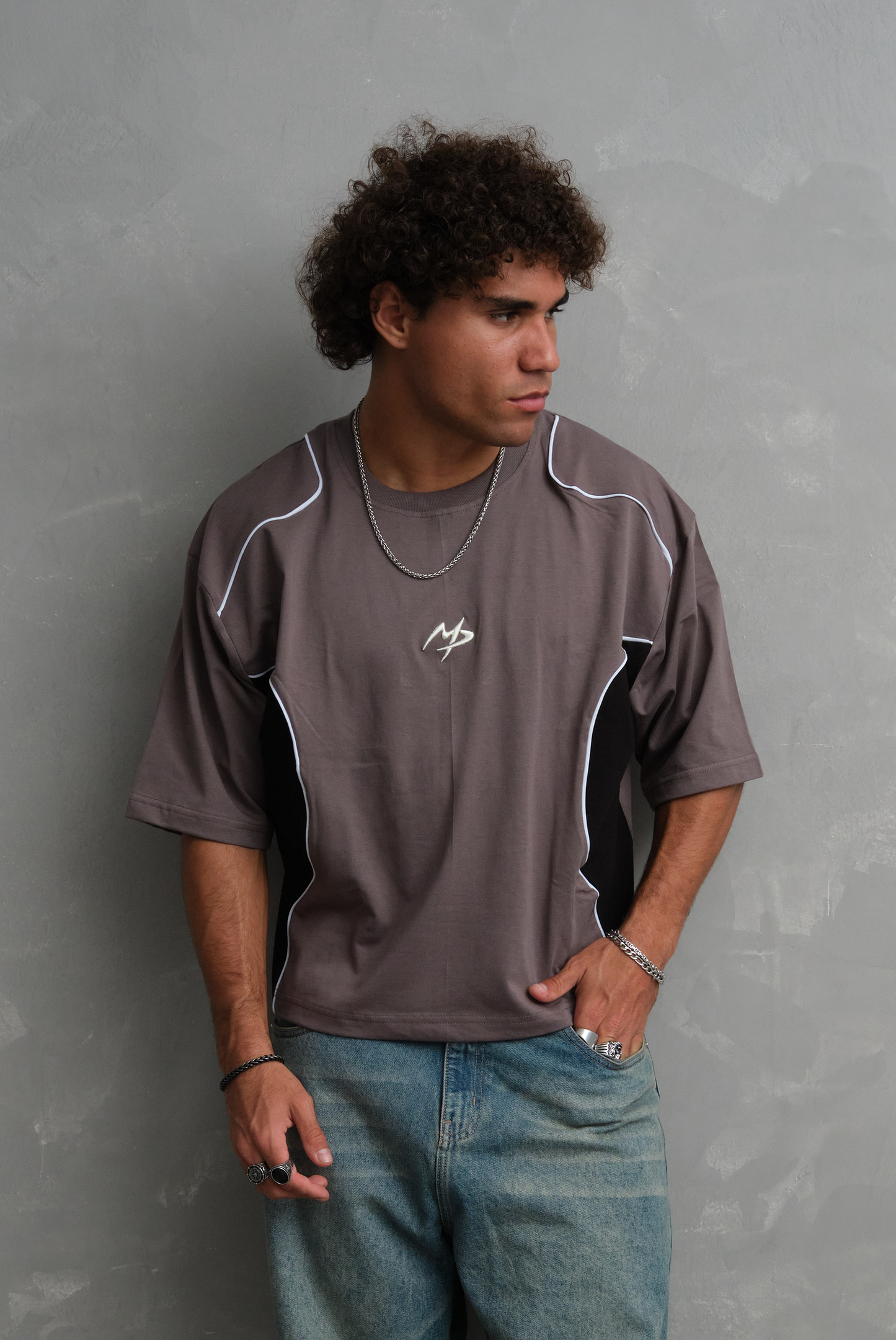 POLO RACING MP 3D GREY/BLACK