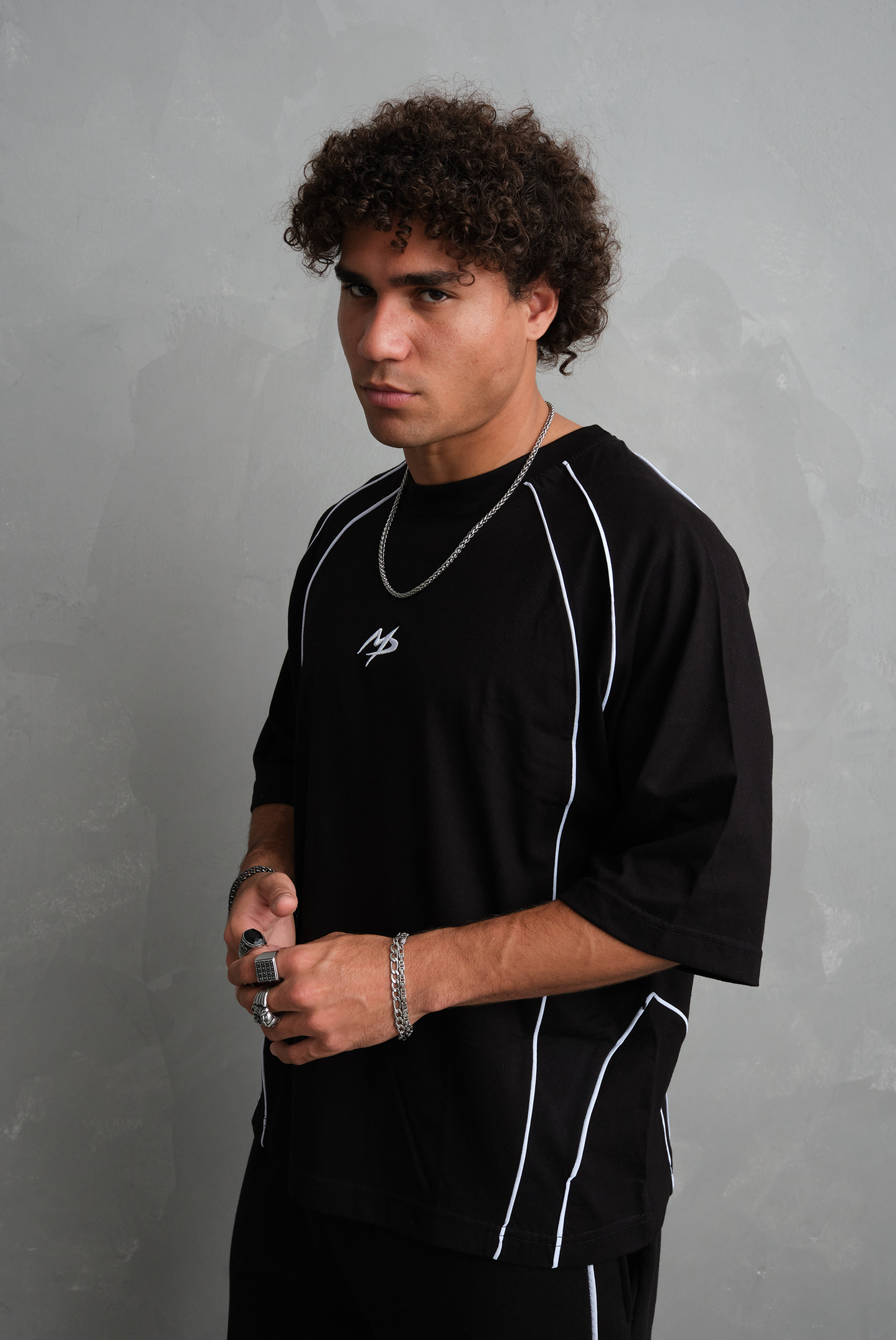 POLO SUPER LINEAL BLACK