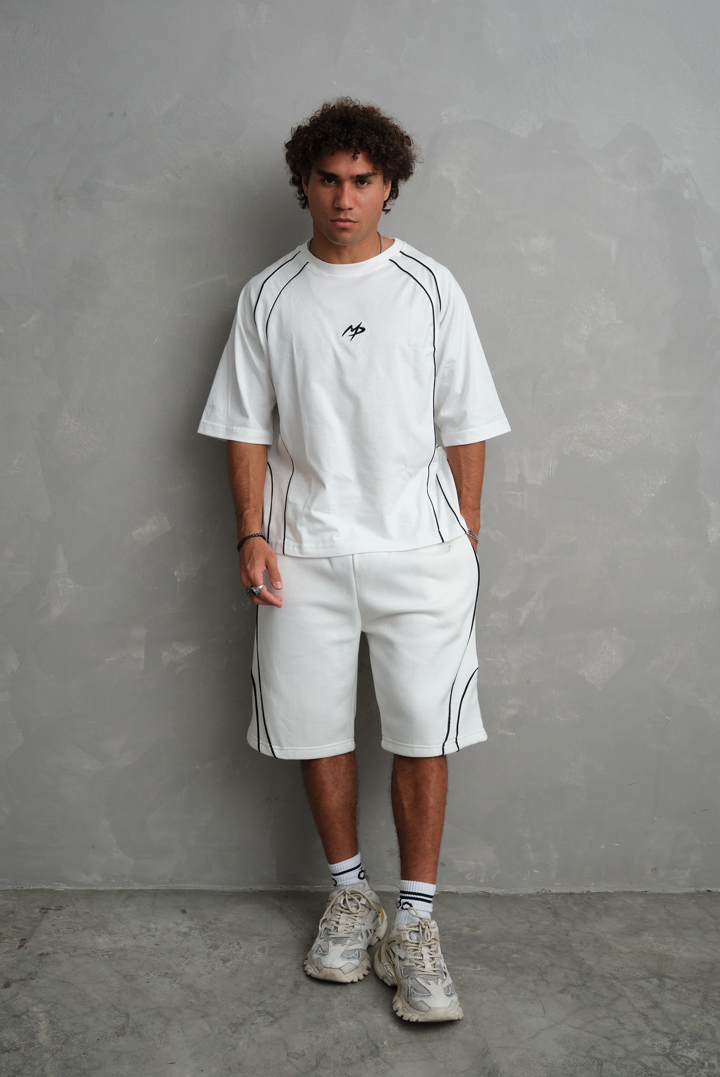 POLO SUPER LINEAL WHITE