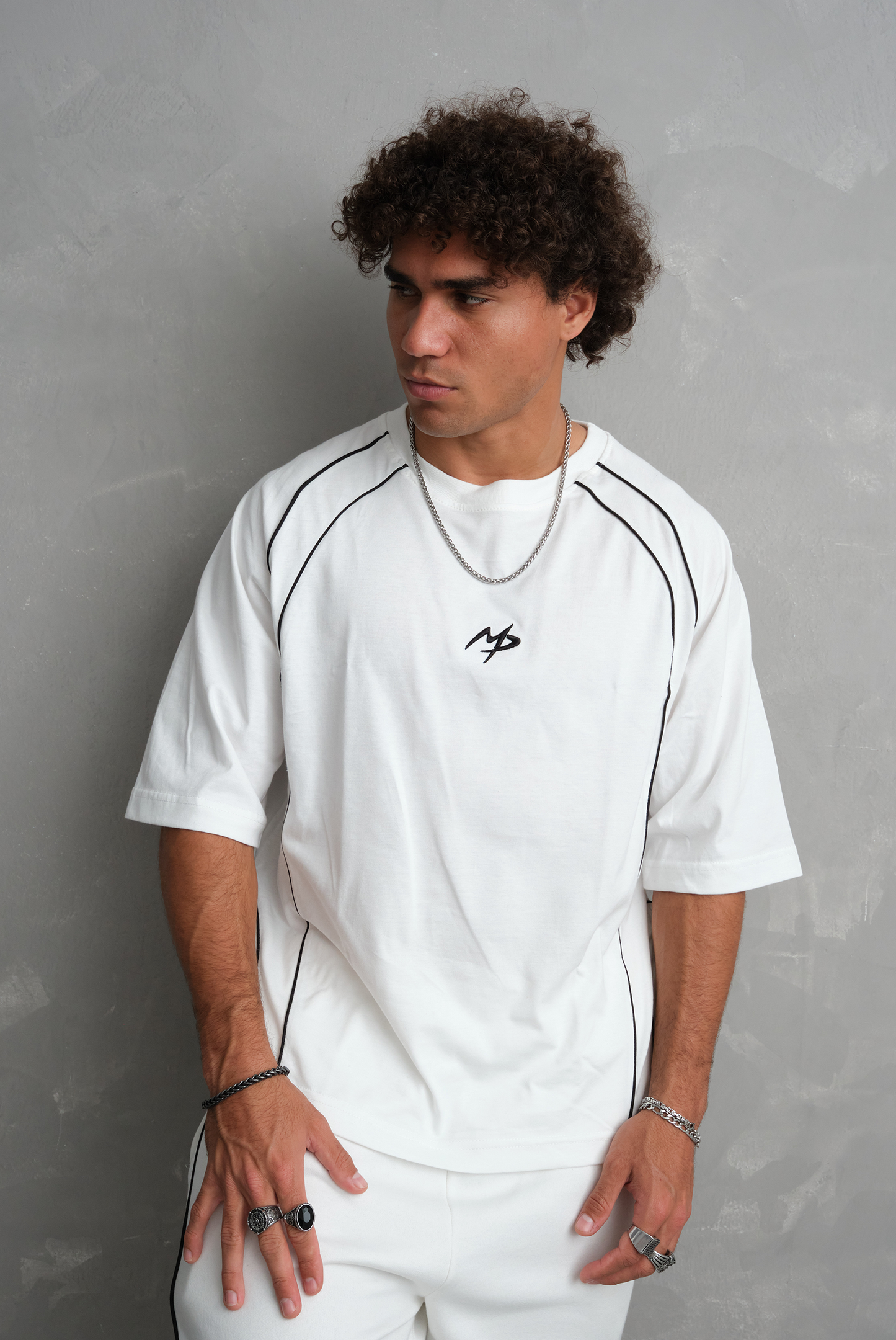 POLO SUPER LINEAL WHITE