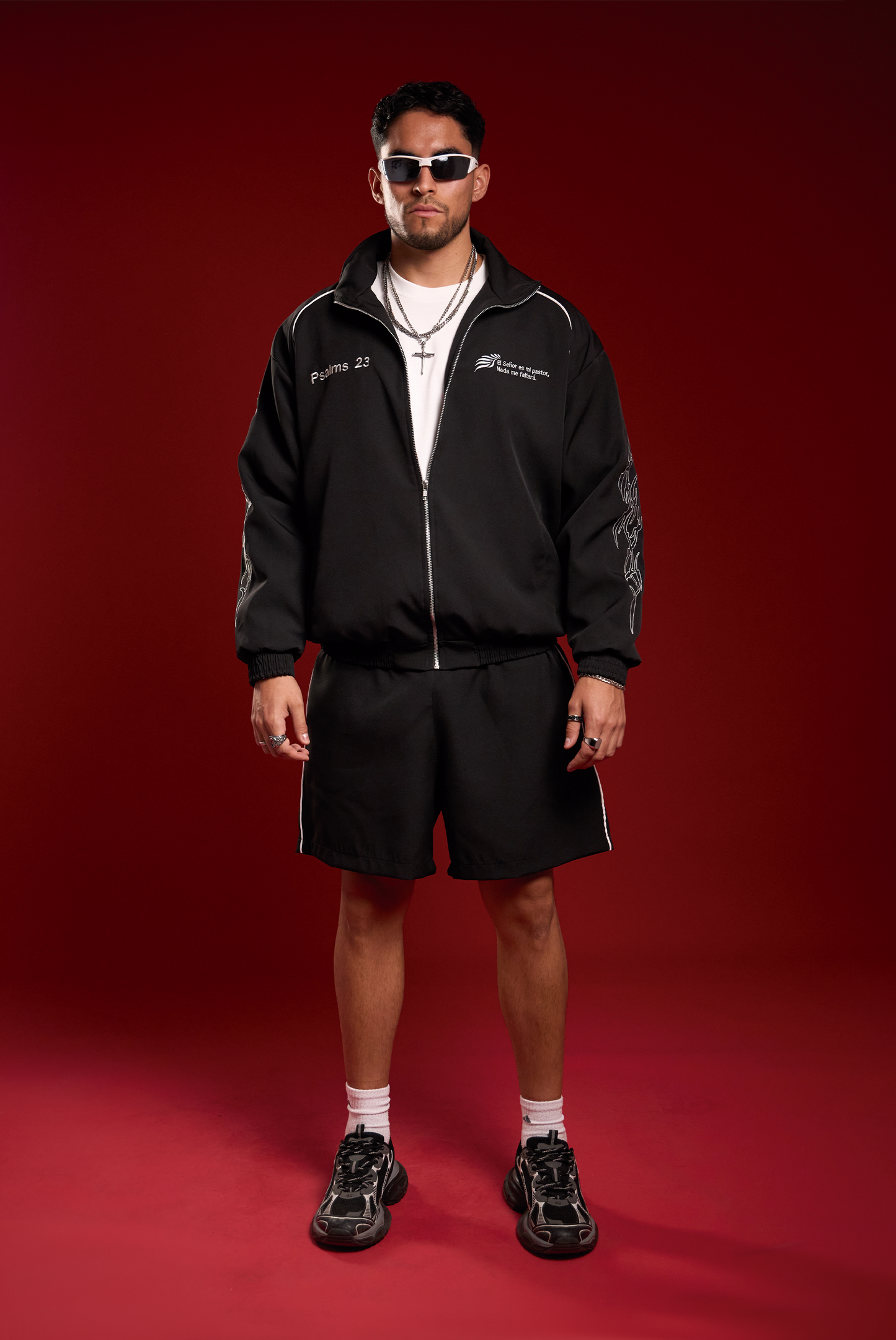 SHORT JEYSA LINEAL BLACK