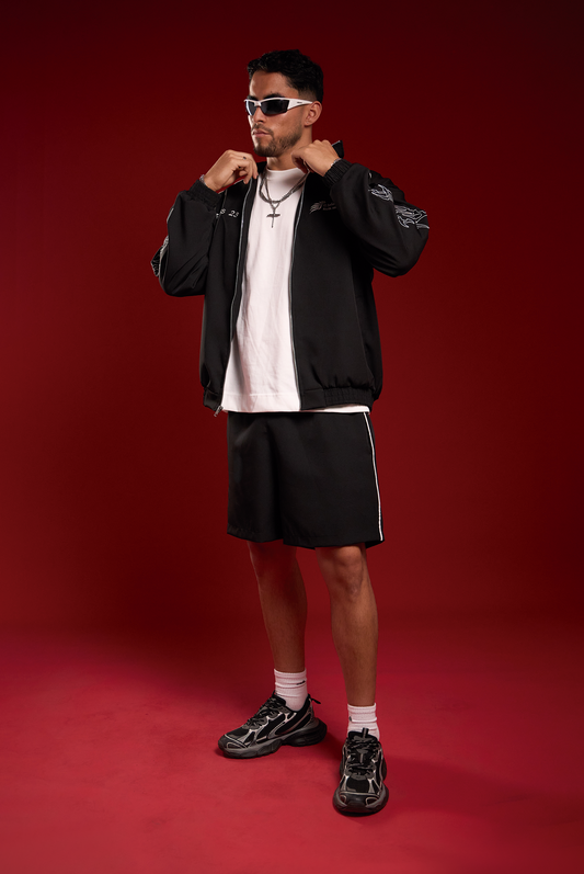 SHORT JEYSA LINEAL BLACK