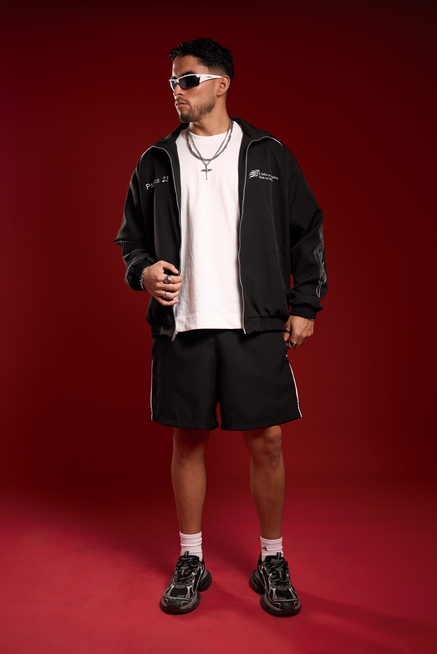 SHORT JEYSA LINEAL BLACK