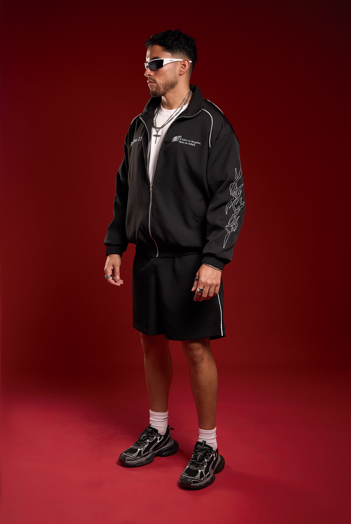 SHORT JEYSA LINEAL BLACK