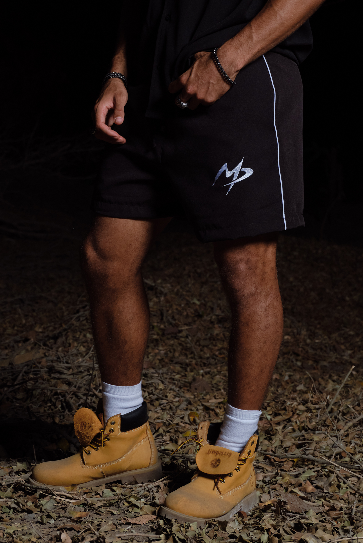 SHORT MP LINEAL BLACK