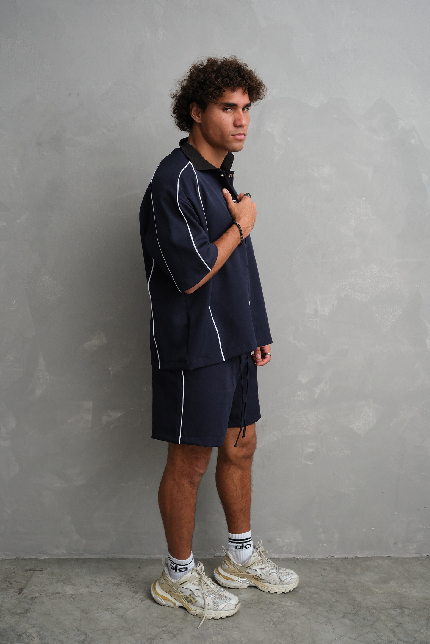 SHORT MP LINEAL BLUE