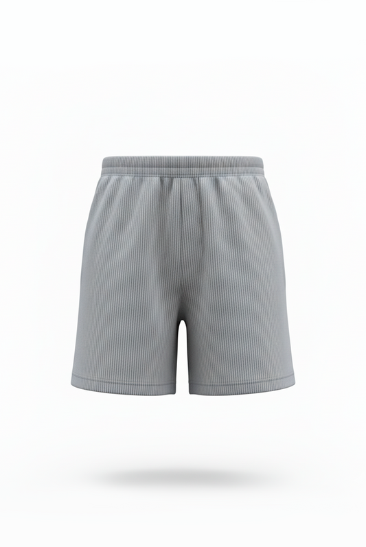SHORT RESSE GRIS