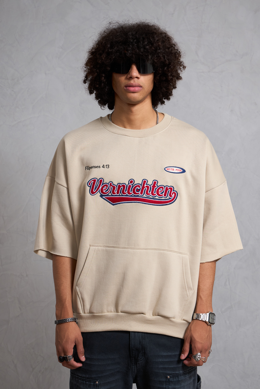 SUDADERA VERNICHTEN BEIGE