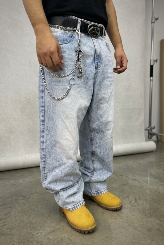 SUPER BAGGY JEANS SKY