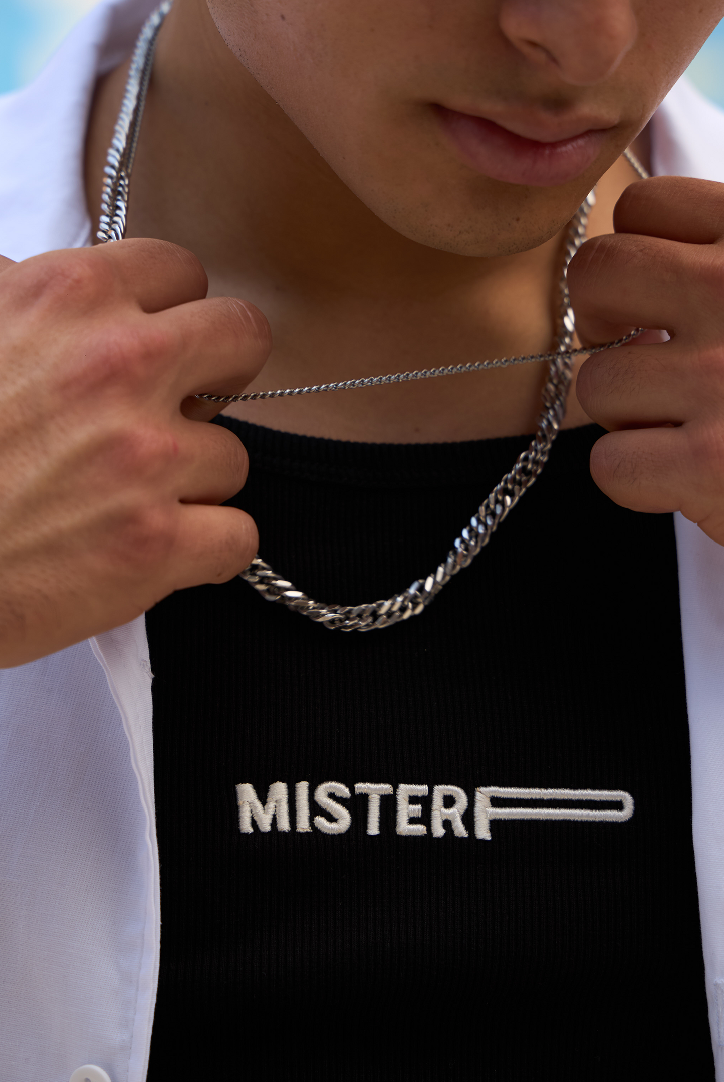 TANK TOP BLACK MISTER P