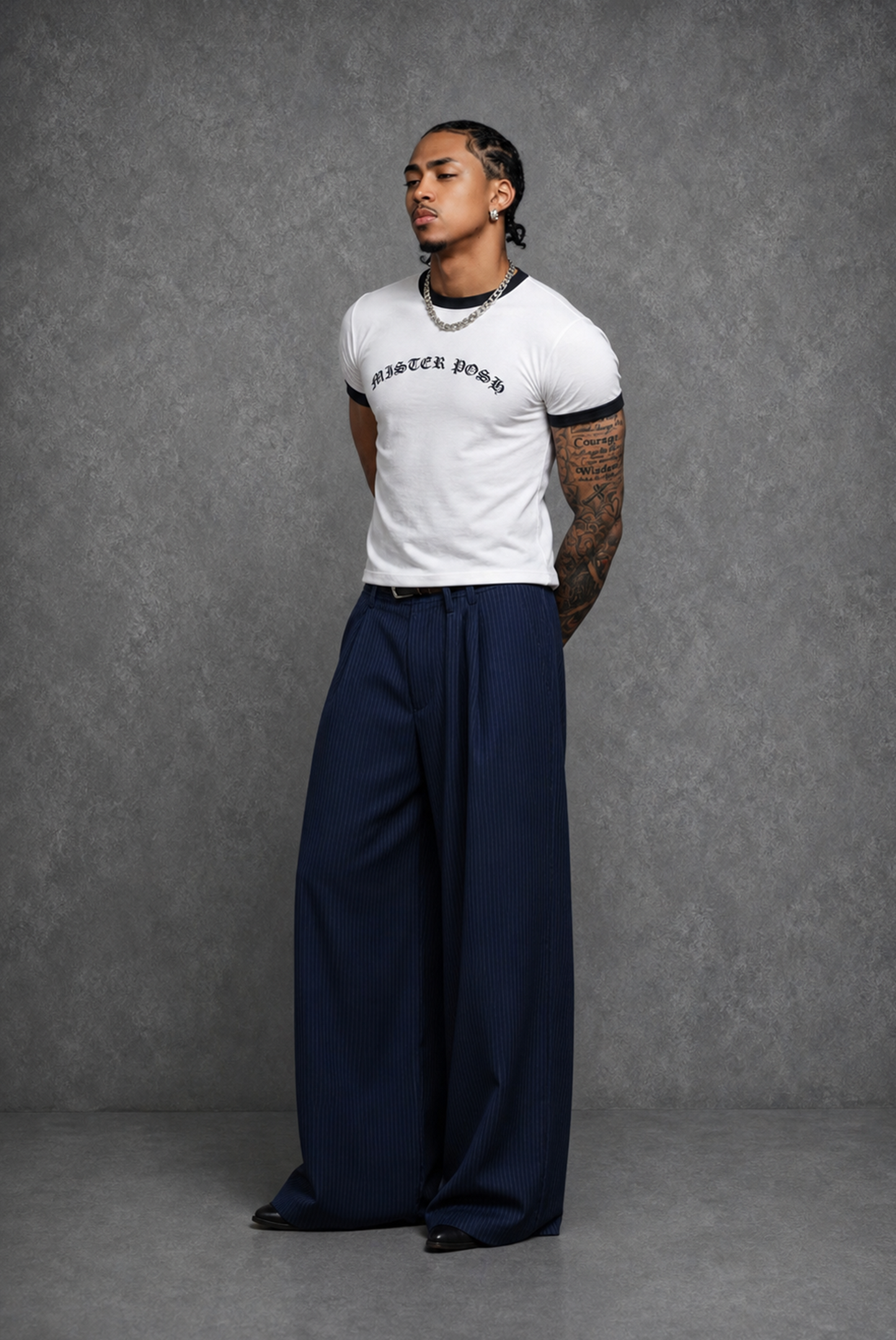 BABY TEE POSH MISTER POSH WHITE